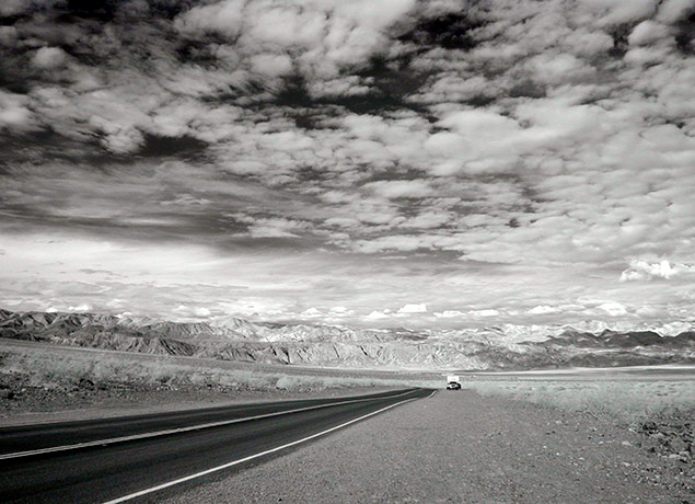 Highway 190, Death Valley by Louis La Croix